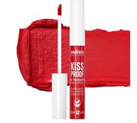 Andreia Professional No Transfer Liquid Lipstick Matte Longlasting - Kiss Proof Smudge-free Vitamin E Enriched Formula, 100% Vegan - Colour 02 Seductive Red - 8ml