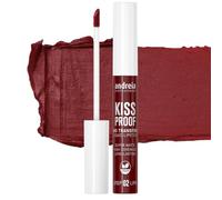 Andreia Professional No Transfer Liquid Lipstick Matte Longlasting - Kiss Proof Smudge-free Vitamin E Enriched Formula, 100% Vegan - Colour 01 Burgundy - 8ml