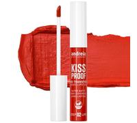 Andreia Professional No Transfer Liquid Lipstick Matte Longlasting - Kiss Proof Smudge-free Vitamin E Enriched Formula, 100% Vegan - Colour 09 Grapefruit - 8ml
