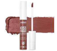 Andreia Professional No Transfer Liquid Lipstick Matte Longlasting - Kiss Proof Smudge-free Vitamin E Enriched Formula, 100% Vegan - Colour 18 Dry Fig - 8ml