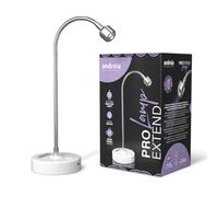 Andreia Professional PRO EXTEND Nail Manicure Lamp with 360º Movement - Compatible with PRO EXTEND False Nail Tips - Cures LED & UV - 3 Watts