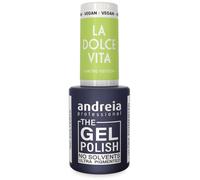 Andreia Professional - The Gel Polish TPO and Solvent Free Gel - DOLCE VITA Limited Collection - Colour DV1 Lime Green 10.5 ml