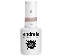 Andreia Semi-Permanent Nail Gel Polish for UV/LED Lamp - Intense Shine and 4 weeks Lasting French Manicure Nail Gel Varnish - Colour 10.5 ml (BA4 Pink)