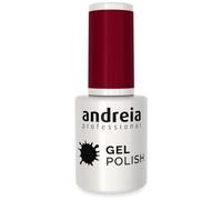 Andreia Semi-Permanent Nail Gel Polish for UV/LED Lamp - Intense Shine and 4 weeks Lasting Manicure Nail Gel Varnish - Colour 283 Red 10.5 ml