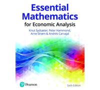 Andres Carvajal - Essential Mathematics for Economic Analysis - New Pa - Q245z