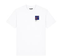 Andres Iniesta Barcelona Icon Frame Men's T-Shirt - White / 2XL