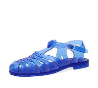 Andrés Machado - Unisex PVC Sandals AM188 with Adjustable Buckle - Durable Summer Sandals for Beach, Pool & Everyday Wear - Dark blue 4.5 UK