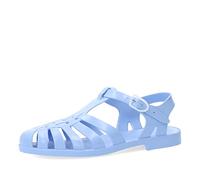 Andrés Machado - Women's Jelly Sandals - Made of Resistant PVC - Buckle Closure - for Beach and River - Summer Sandals for Women - Pastel Blue Color - 3 UK Shoes Size Unisex/Man