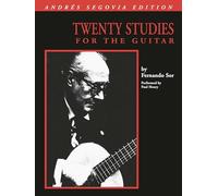 Andres Segovia - 20 Studies for Guitar: Book Only