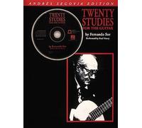 Andres Segovia - 20 Studies for the Guitar: Book/CD Pack by Segovia, Andres, Sor, Fernando (1995) Paperback