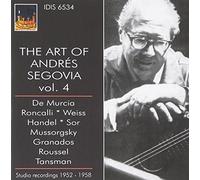 Andres Segovia - The Art Of Andres Segovia, Vol. 4