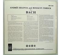 ANDRES SEGOVIA - XID 5248 ANDREAS SEGOVIA/ROSALYN TURECK Play Bach LP