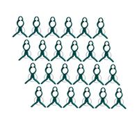 ANDRESLAD 100PCS Garden Clips for Plants Reusable Orchid Plastic Clamp Set for Flower Stems Tomato Vines Climbing Plants Easy Installation Gentle Support for Gardening Aesthetic