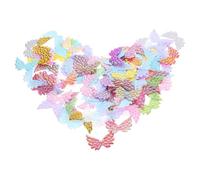ANDRESLAD 100Pcs Multi-Function Angel Wings Garment Decor DIY Costume Patch for Clothes Socks Bags Hot Melt Adhesive