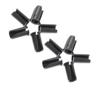 ANDRESLAD 10Pcs Bicycle U-Shaped Cable Clips Plastic Hose Guide Tube Clamp for Brake and Gear Lines Easy Installation U Clip for Bike Cable Management