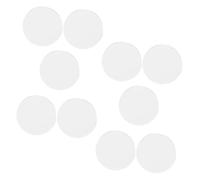 ANDRESLAD 10pcs Clear Acrylic Double Convex Optical Lenses for Physics Teaching Tools Science Experiment Laboratory Magnifying Reading and Observation