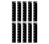 ANDRESLAD 10pcs Digital Temperature Strips LCD Adhesive Beer Brewing Sticker for Fish Tank Aquarium Wine Fermentation Accurate Monitoring for Bread Fermentation Home Brewing