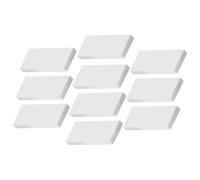 ANDRESLAD 10pcs Guitar Bone Nut Blanks for Electric Acoustic Bass Classical Guitars Bone Material Nuts for Stable String Support and Enhanced Tone Easy Installation