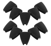 ANDRESLAD 10pcs Metal Triangle Drum Claw Hooks with Nonslip Finish for Bass Snare Tom Drums for Precise Percussion Tension and Kit Compatibility