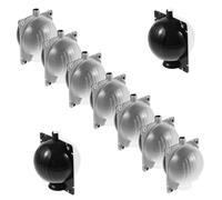 ANDRESLAD 10pcs Plant Rooting Boxes High Pressure Air Layering Propagation Kits for Tree Cuttings Bonsai Care Rooting Supply Gardening Tools Half Black Half Transparent Small