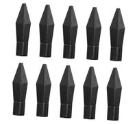 ANDRESLAD 10pcs S Soft Rubber Arrowheads for Safe Outdoor Archery Practice Flexible Protective Tips for Bow Arrows Game Accessories for Hand-eye Coordination and Skill Development