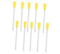 ANDRESLAD 10Pcs Triangle Iron Mallets Percussion Mallets Set with Beaters Musical Instrument Triangle Sticks Sturdy Metal Educational Rhythm Toy for Early Learning and Music Practice