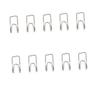 ANDRESLAD 10Pcs Trumpet Watergate Key Springs Sturdy Iron Portable Replacements 0.71X0.59X0.31Inch Suitable for Most Trumpets on The Market