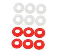 ANDRESLAD 12pcs Leakproof Plastic Bottle Gaskets Swing Flip Seal Washers Replacement for Brewing and Beverage Storage Airtight Sealing Caps for Swing Top Bottles Easy Installation