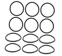 ANDRESLAD 12pcs Microphone Shock Mount Elastic Bands for Condenser Mics Anti-vibration Rubber Rings with Non-slip Wear-resistant Surface Quick Setup for Audio in Various Recording Scenarios