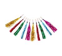 ANDRESLAD 15pcs Cat Teaser Replacement Refills with Bell Interactive Kitten for Indoor Play Stimulates Hunting Instincts and Exercise Random Mixed Colors Sound-enabled Cat Random Color