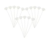 ANDRESLAD 15pcs Flower Scent Diffuser Refill Sticks Faux Floral Aroma Replacement for Essential Oil Diffusers Elegant Decor for Living Bedroom Office Use