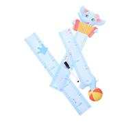 ANDRESLAD 1set Boy Girl Growth Chart Wall Sticker Cute Animal Height Measuring Decal for Boys and Girls Rooms Easy to Apply Nursery Wall Decor for Bedrooms Playrooms and Kindergartens