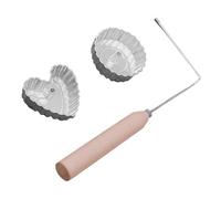 ANDRESLAD 1set Non-stick Frying Spoon for Cooking Lightweight Aluminium Alloy Kitchen Tool for Frying Food for Pancakes and Snacks Easy to Use and Clean for Home and Restaurant