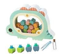 ANDRESLAD 1set Wooden Tooth Organizer Dragon Design Keepsake Box for Boy Girl Memory Storage for Boys and Girls Teeth Unique Holder for Newborns