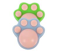 ANDRESLAD 2 Sets Rotatable Catnip Ball for Cats Kitten Oral Health Licking Treats Interactive Self-amusing Plaything Edible Safe Indoor Fun Cleaning Teeth
