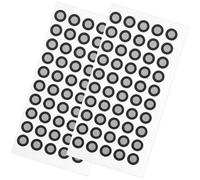 ANDRESLAD 2 Sheets Reflective Film Marker Points for Scanner Lightweight Thick Positioning Targets High-precision Scanning Accessories for Metrology Inspection Reverse Engineering