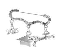 ANDRESLAD 2025 Graduation Brooch Bachelor's Cap Charm Novelty Jewellery Graduation Hat Pin Pin Sewing