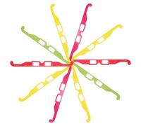 ANDRESLAD 20Pcs 3D Viewing Glasses Rainbow Diffraction Spectacle Glasses with Illuminated Lightup Design for Concerts Raves and Holiday Gatherings