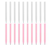 ANDRESLAD 20pcs Lcd Writing Tablet Stylus Pens Replacement for Digital Drawing Pads, Fine Tip Touch Screen Pens for Students and Professionals, White and Light Pink, Compatible with Lcd