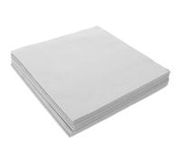 ANDRESLAD 25pcs Feel Disposable Party Napkins Luxury Solid Grey Wedding Dinner Cocktail Events Absorbent Paper Napkins for Guests