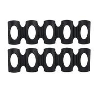 ANDRESLAD 2pcs Anti-slip Silicone Bottle Storage Racks for Fridge Can Beverage Holders Beer Can Mats Organizer for Home Bar Pantry Cabinet