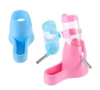 ANDRESLAD 2pcs Automatic Pet Water Dispenser Small Animals Hamster Water Bottle for Home Garden Leakproof Drinking Feeder