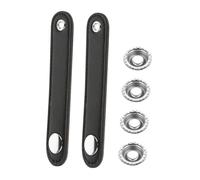 ANDRESLAD 2pcs Bellows Buckle Straps Double Layer PU Leather Accordion Bass Strap Extenders Fit Prevents Loosening Reliable Securing Accessories for Accordion Bellows