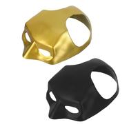 ANDRESLAD 2pcs Cat Bat Mask Pet Headdress for Cats and Dogs Lightweight Bat Shaped Cosplay Hat Halloween Party Costume Accessory Versatile Pet Hat for Birthday and Carnival