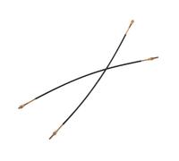 ANDRESLAD 2pcs Cello Tail Rope for Cellos Steel Wire Tail Cord Musical Instrument Parts Easy Installation Vibrant Yellow Accessories Kit