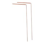 ANDRESLAD 2Pcs Dowsing Rod Pen Shape Portable Probe Rod for Ghost Hunting Water Divining and Treasure Finding Construction Easy to Carry and Use for Precise Prospecting