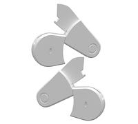 ANDRESLAD 2pcs for Cabinets Easy Install Childproof Door Locks Strong Adhesive for Refrigerator Cabinet Prevents Curious Toddlers from Accessing Dangerous Items