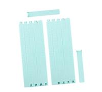 ANDRESLAD 2pcs Growth Chart for Wall - Plastic Height Measurement Ruler for Boys, Portable Nursery Growth Chart Sticker for ’s Room, Removable and Precise