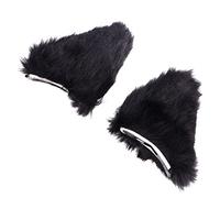 ANDRESLAD 2pcs Halloween Cat Ear Hairpin Tabby Mctat Costume Hair Clips Distinctive Hair Jewelries Skin-friendly Material