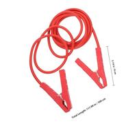 ANDRESLAD 2pcs Heavy Duty Booster Jumper Cables Kit Car Battery Jump Leads with Insulated Clamps for Emergency Vehicle Start and Stable Power Connection